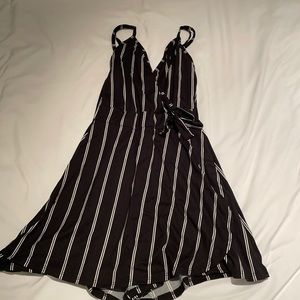 tie front romper